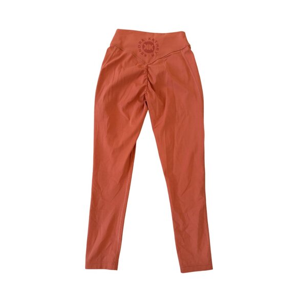 GYMSHARK Orange Kendra Kathryn KK Fit 7/8  Tights Leggings Size XS - Picture 3 of 7